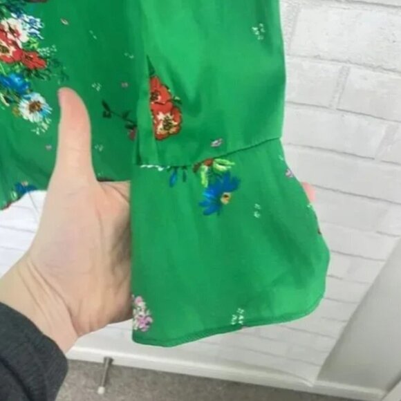 NWT Free People Run Around with Me Tunic Green - Picture 6 of 14